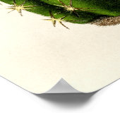 Illustratie Cactus Poster (Hoek)