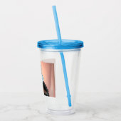  illustratie Calico Kitten Acryl Drinkbeker (Links)