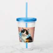  illustratie Calico Kitten Acryl Drinkbeker (Voorkant)
