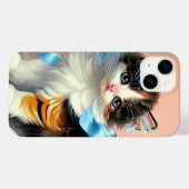 illustratie Calico Kitten Case-Mate iPhone Case (Achterkant (horizontaal))
