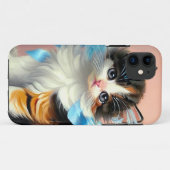 illustratie Calico Kitten Case-Mate iPhone Case (Achterkant (horizontaal))