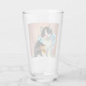 illustratie Calico Kitten Glas (Achterkant)
