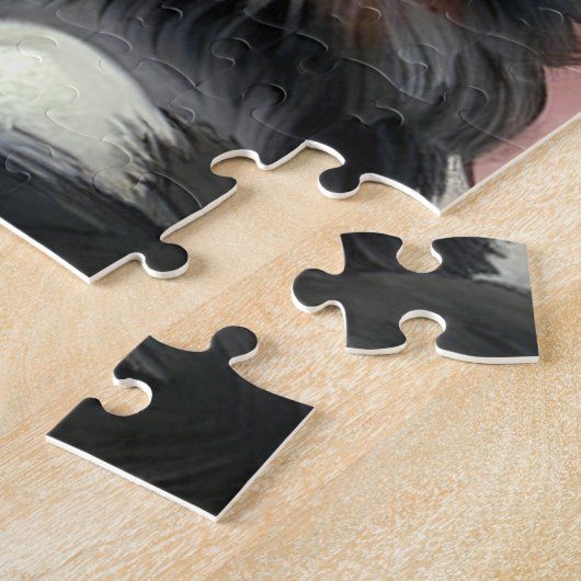 illustratie Calico Kitten Legpuzzel (Zijkant)