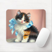  illustratie Calico Kitten Muismat (Met muis)