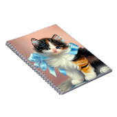 illustratie Calico Kitten Notitieboek (Rechterzijde)