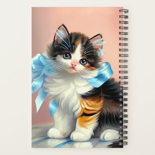  illustratie Calico Kitten Planner (Achterkant)