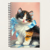 illustratie Calico Kitten Planner (Voorkant)