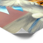  illustratie Calico Kitten Poster (Hoek)