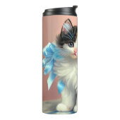  illustratie Calico Kitten Thermosbeker (Gedraaid links)