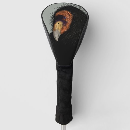 Illustratie Californische dominee Golfheadcover (Voorkant)