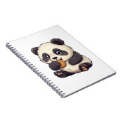 illustratie cartoon panda notitieboek (Rechterzijde)