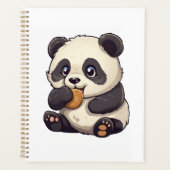 illustratie cartoon panda planner (Voorkant)
