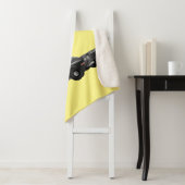 Illustratie cartoon politieauto sherpa deken (In situ)