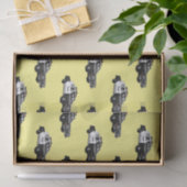 Illustratie cartoon politieauto tissuepapier (Geschenk)