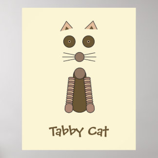 Illustratie CAT-tabel Poster
