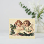  illustratie Cherubs Singing Briefkaart (Staand voorkant)
