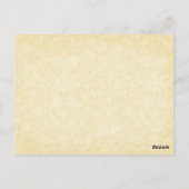  illustratie Cherubs Singing Briefkaart (Achterkant)