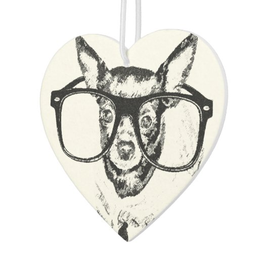 Illustratie Chihuahua Dog Tekening Luchtverfrisser (Links)