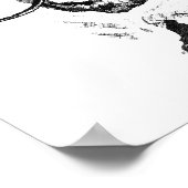 Illustratie Chihuahua Dog Tekening Poster (Hoek)