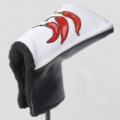 Illustratie Chili cartoon Golfheadcover (3/4 voorkant)
