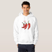 Illustratie Chili cartoon Hoodie (Voorkant volledig)