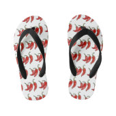 Illustratie Chili cartoon Kinder Teenslippers (Voetbed)
