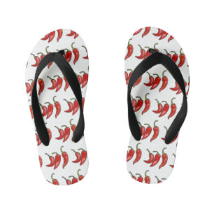 Illustratie Chili cartoon Kinder Teenslippers