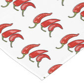 Illustratie Chili cartoon Korte Tafelloper (Hoek)