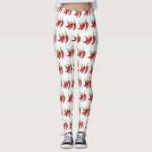 Illustratie Chili cartoon Leggings (Voorkant)