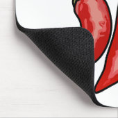 Illustratie Chili cartoon Muismat (Hoek)