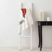 Illustratie Chili cartoon Sherpa Deken (In situ)