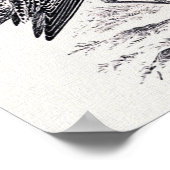 illustratie "Common Curlew" Poster (Hoek)