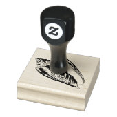 Illustratie Conch Shell Rubberstempel (Stempel)
