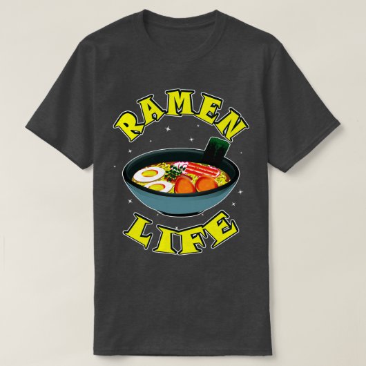 Illustratie Cool Ramen Life T-shirt (Design voorkant)
