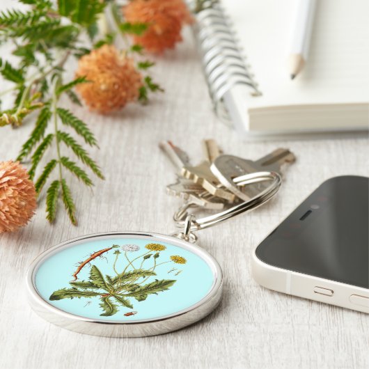  illustratie Dandelion Sleutelhanger (Zijkant)