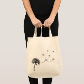 illustratie dandelion tote bag (Voorkant (product))