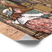  illustratie "De dierentuin" Poster (Hoek)