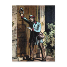  illustratie "De postbode"