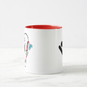 Illustratie: Dentistische stoel en tand Mok (Midden)