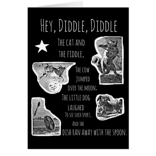 Illustratie: Diddle Diddle Nursery Rhyme (Voorkant)