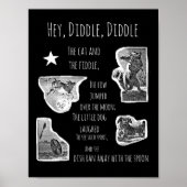 Illustratie: Diddle Diddle Nursery Rhyme Poster (Voorkant)