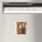 Illustratie die koor het zingen van de magneet (Insitu (Vaatwasser))