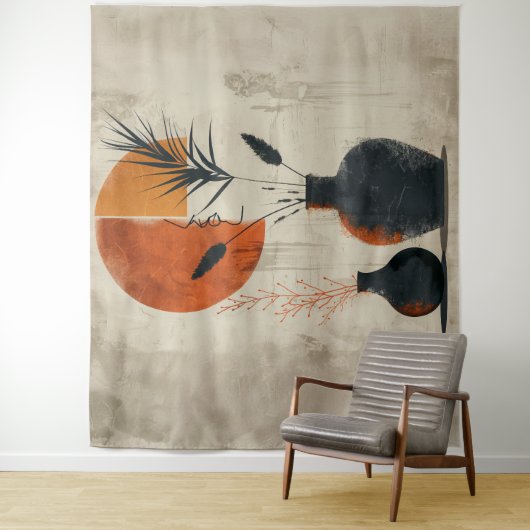 Illustratie Digitale kunst Wandkleed (In situ)