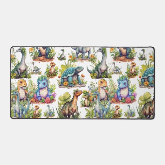 Illustratie Dinosaur Bureaumat (Voorkant)