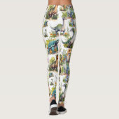 Illustratie Dinosaur Leggings (Achterkant)