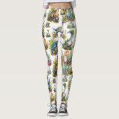 Illustratie Dinosaur Leggings (Voorkant)