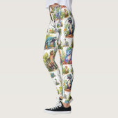 Illustratie Dinosaur Leggings (Links)