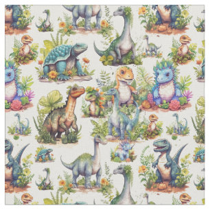 Illustratie Dinosaur Stof