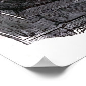  illustratie "Dog Reading Newspaper" Poster (Hoek)