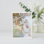  illustratie door Arthur Rackham Fairies Briefkaart (Staand voorkant)